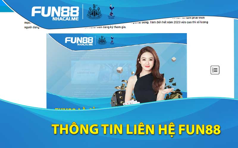 liên hệ Fun88